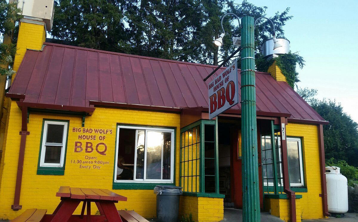 Big Bad Wolf's House of Barbeque restaurant in Baltimore, United States