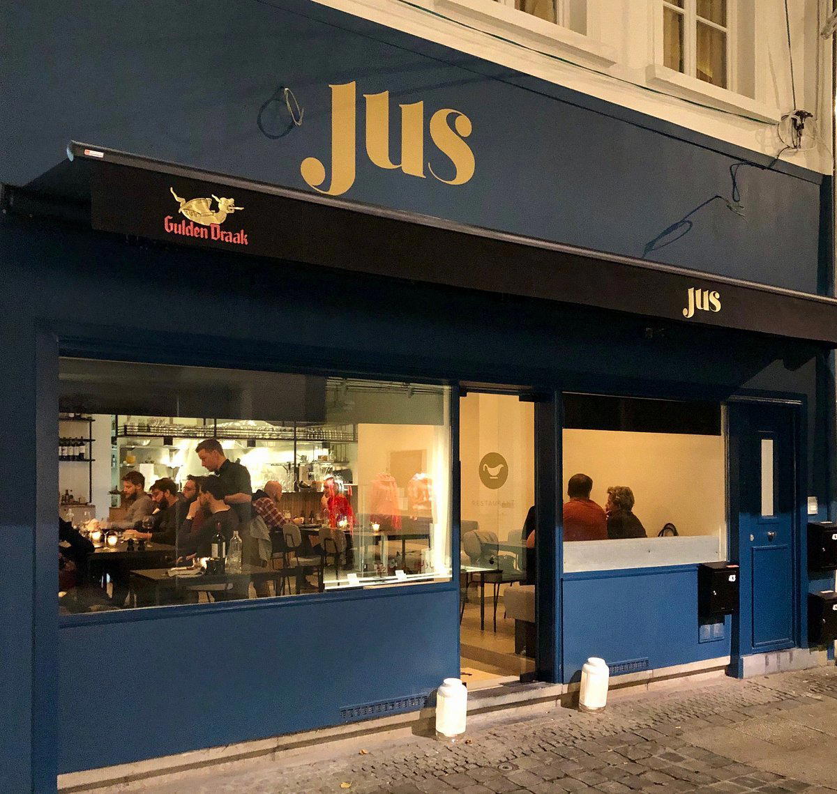 Jus restaurant in Ghent, Belgium