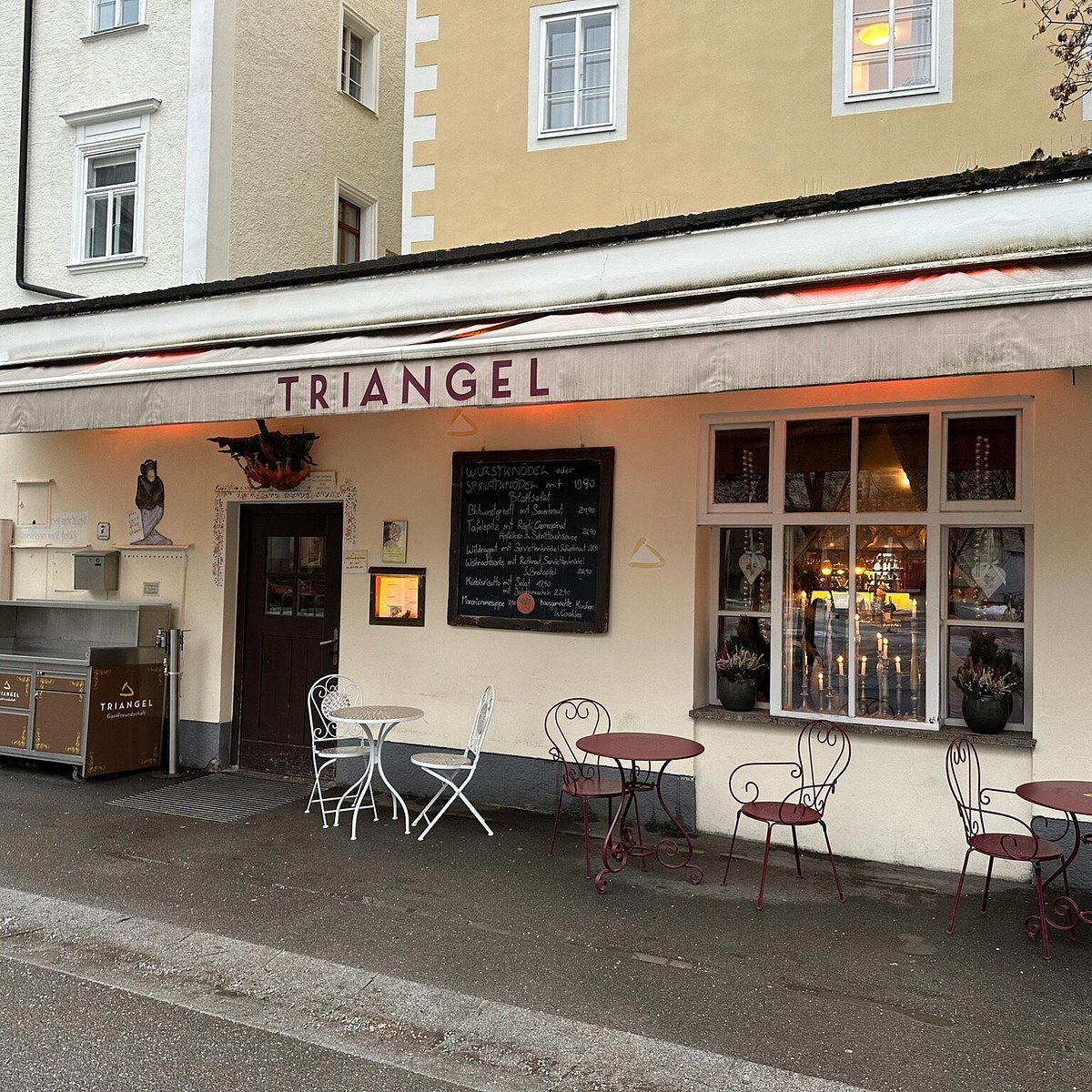 Triangel restaurant in Salzburg, Austria