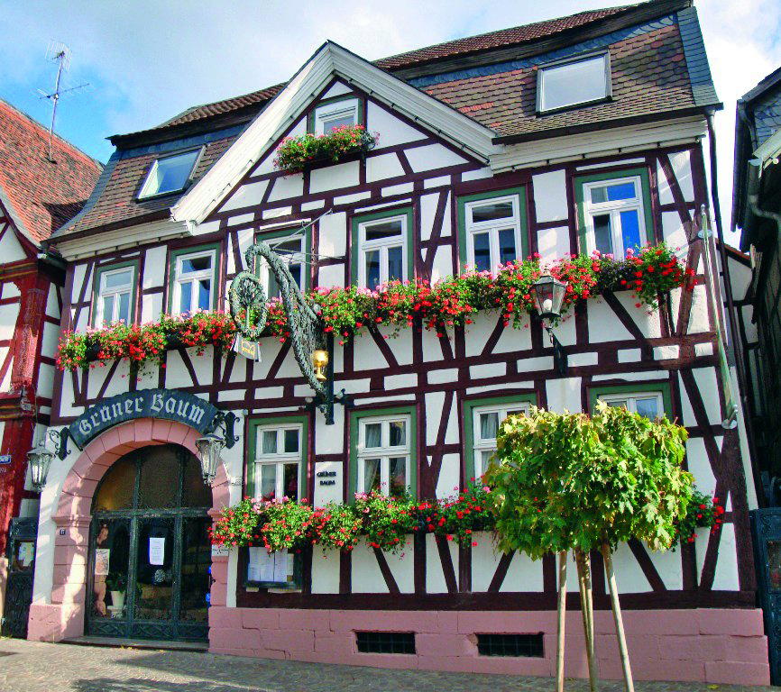 Zum Grünen Baum Michelstadt restaurant in Michelstadt, Germany