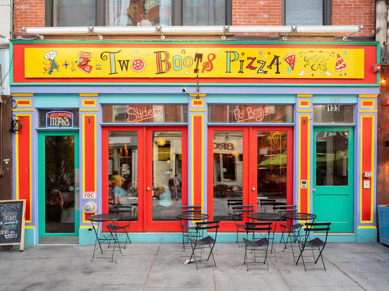 Two Boots Pizza East Village, New York City, United States