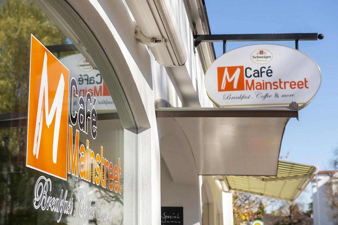 Café Mainstreet restaurant in Poing, Germany