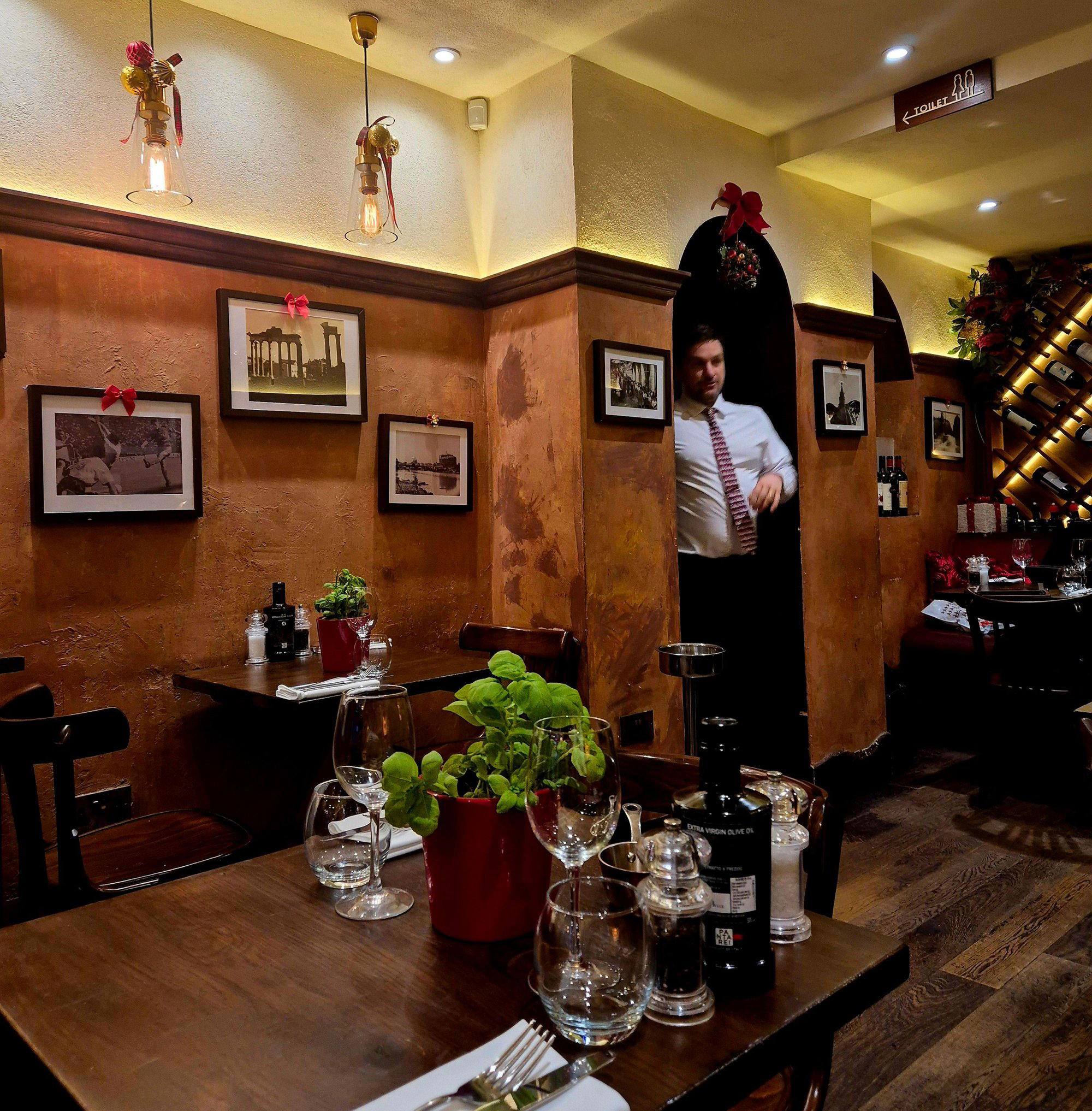 Osteria Romana restaurant in London, United Kingdom