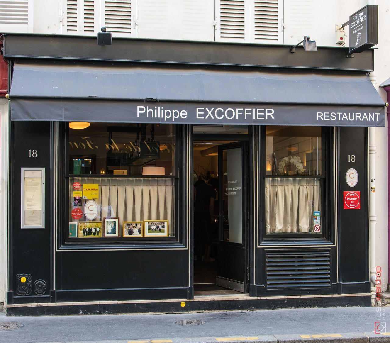 Philippe Excoffier restaurant in Paris, France