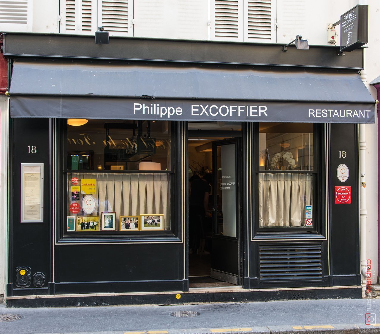 Philippe Excoffier, Restaurant in Paris