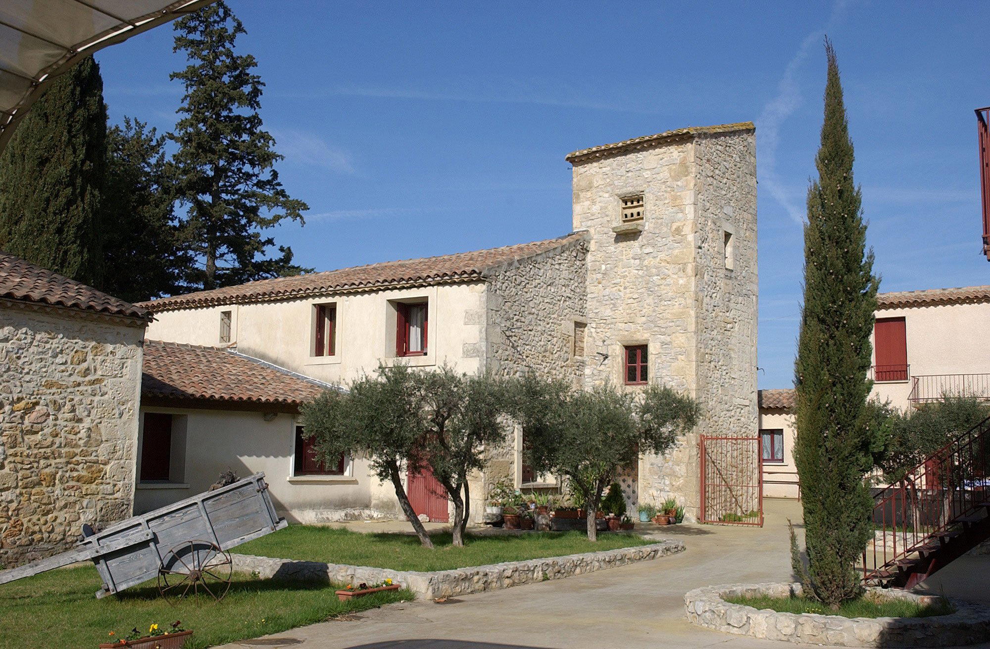 Mas des Filles restaurant in Le Cres, France