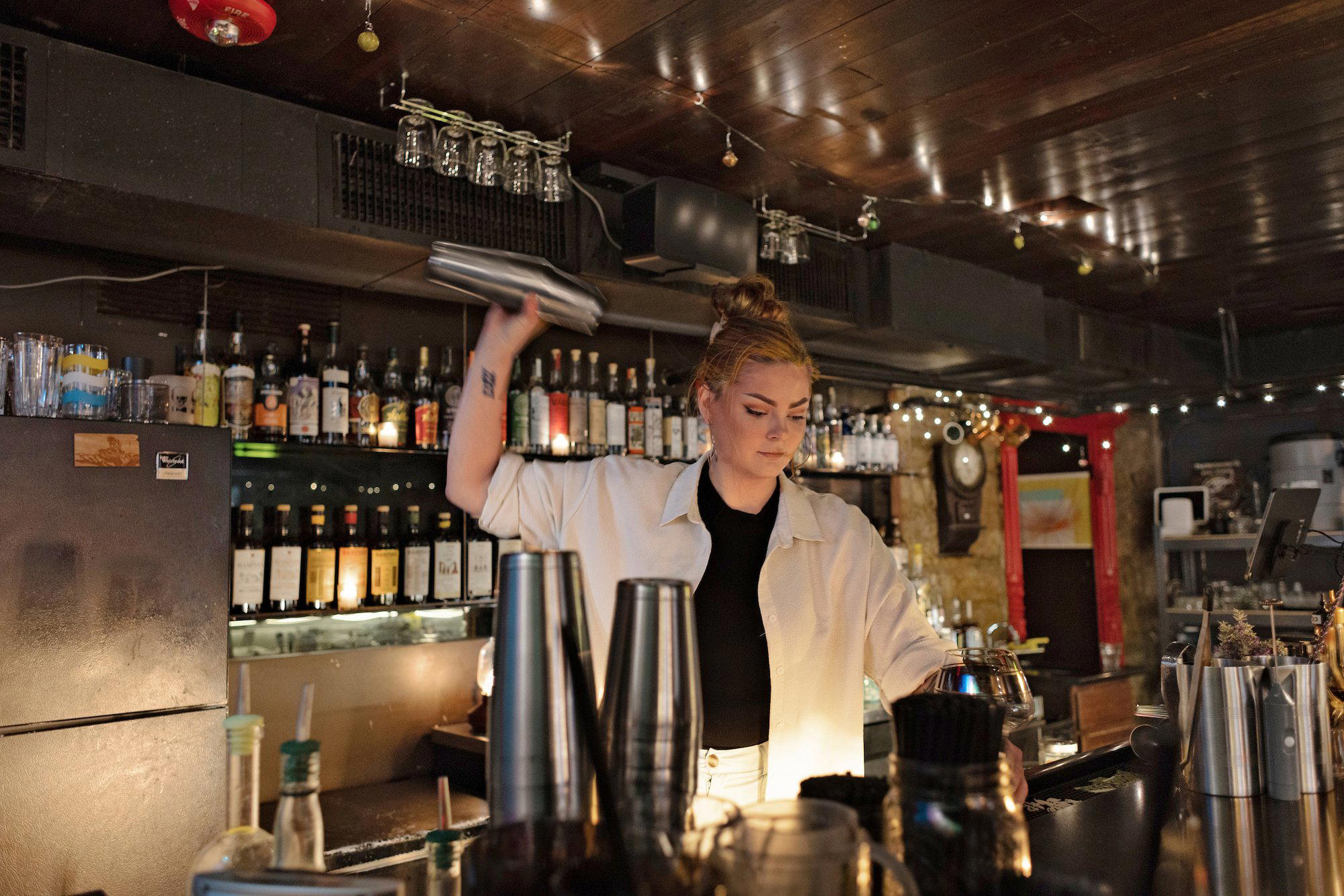 John Brown's Underground restaurant in Lawrence