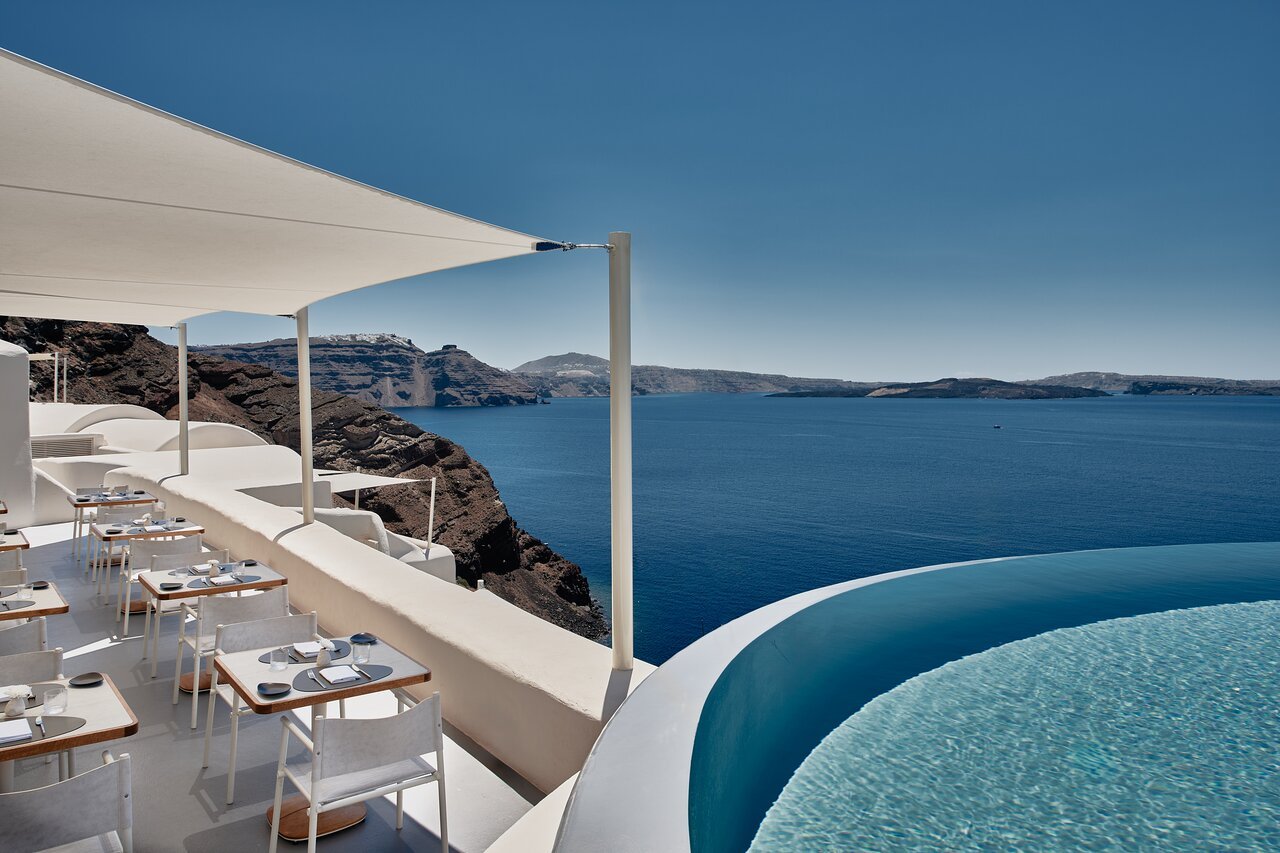 Charisma Restaurant, Santorini, Greece