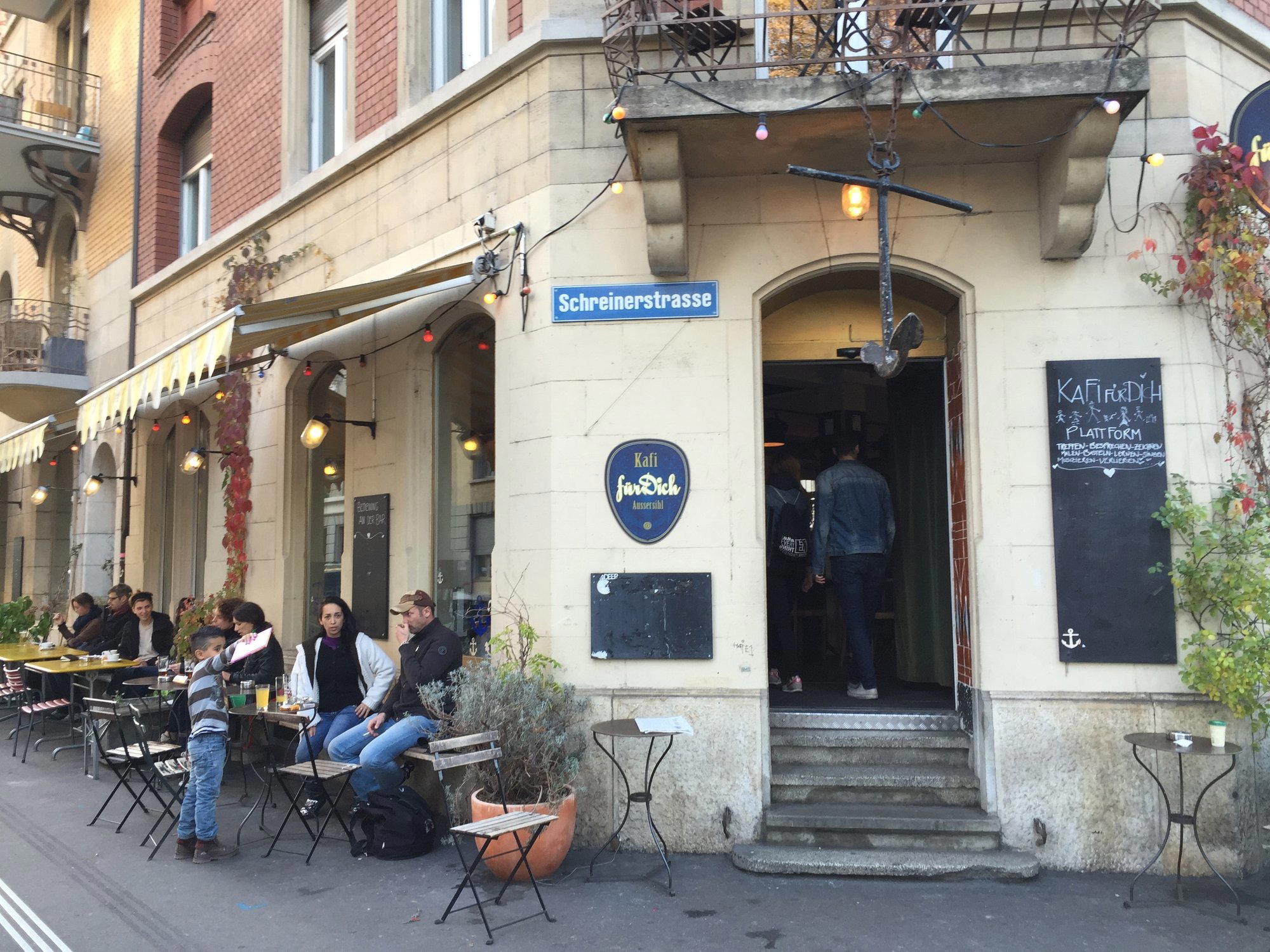 Kafi für Dich restaurant in Zürich, Switzerland