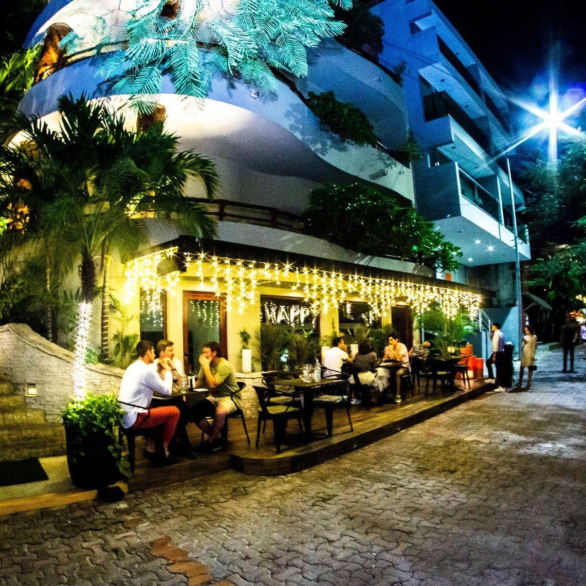 Kobma restaurant in Playa del Carmen, Mexico