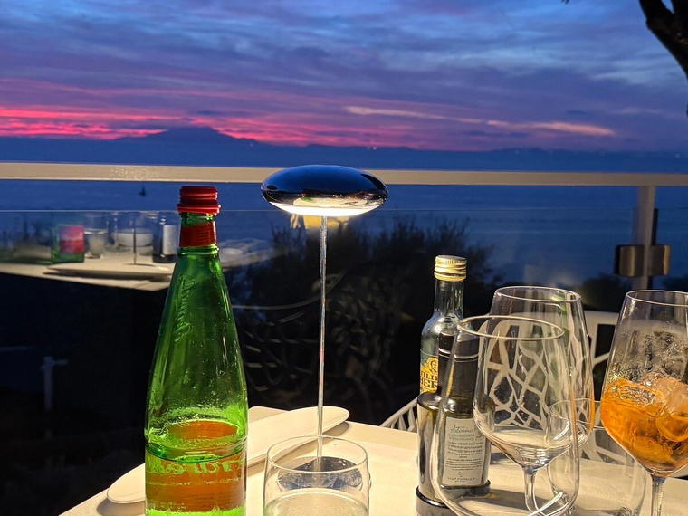 Scirocco Sunset Restaurant, Massa Lubrense, Italy