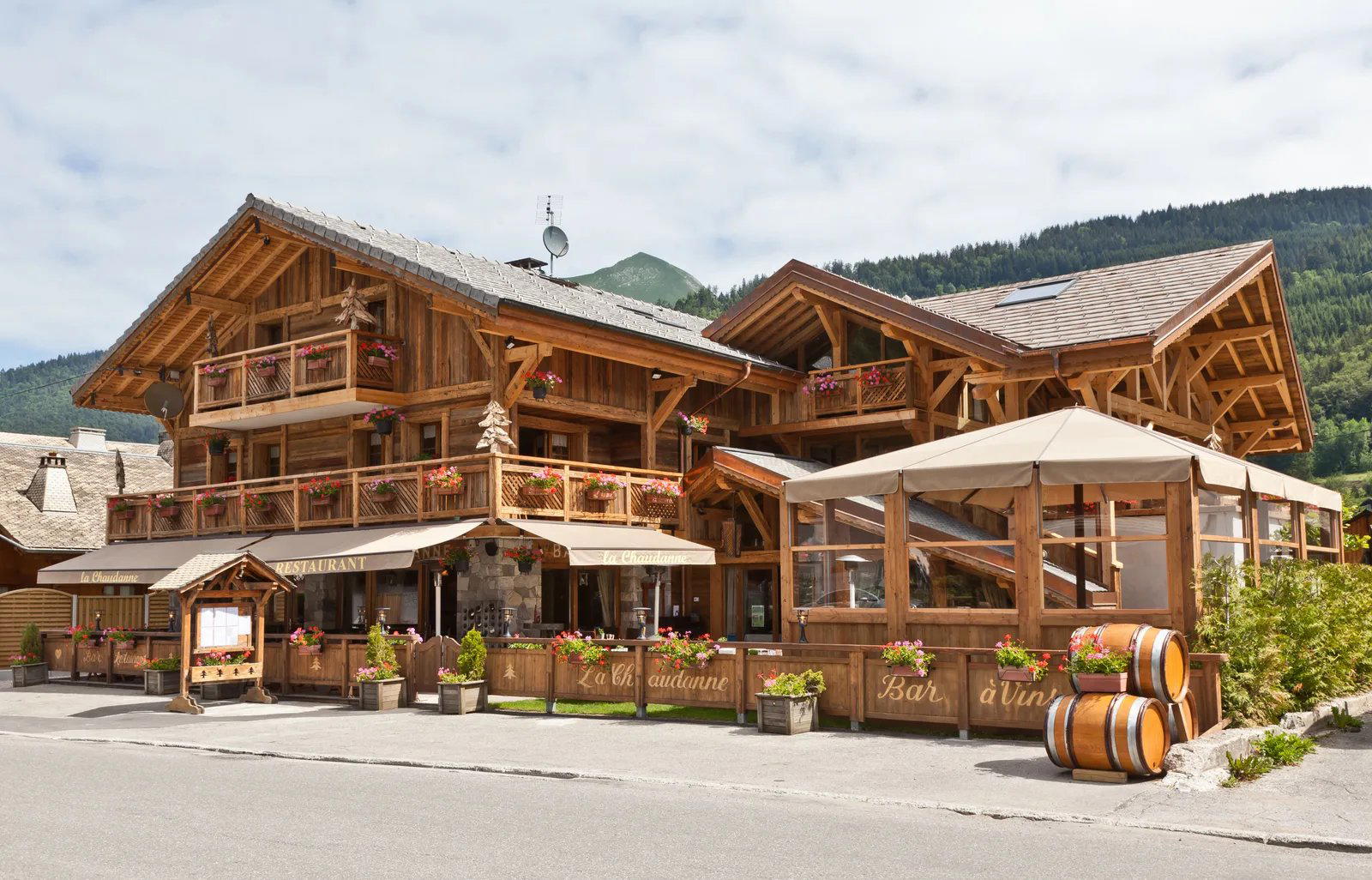 La Chaudanne restaurant in Morzine, France