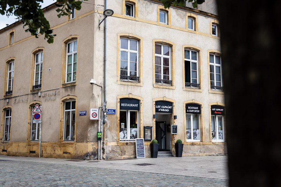Les Copains d'Abord restaurant in Metz, France