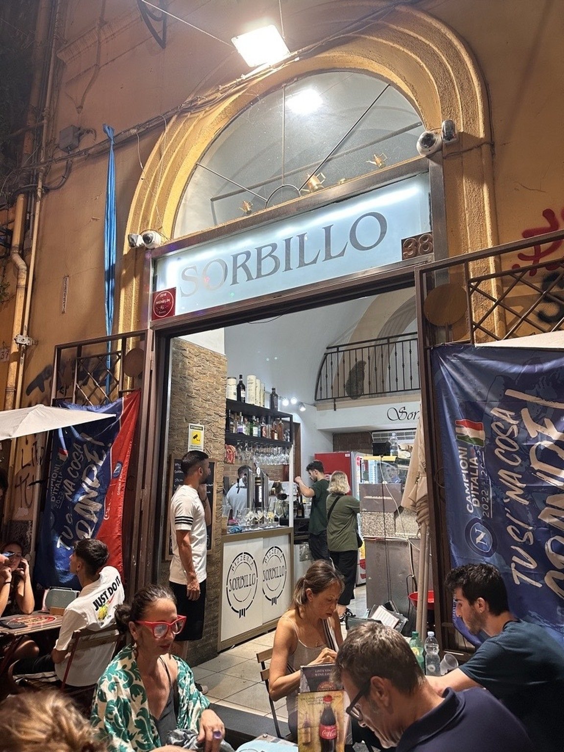Gino e Toto Sorbillo restaurant in Naples, Italy