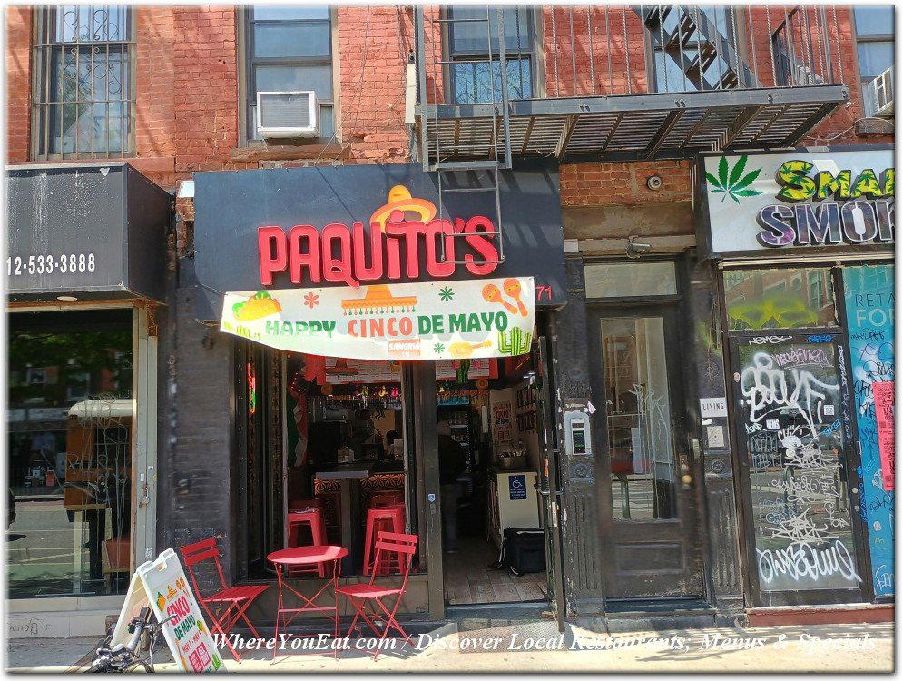 Paquitos restaurant in New York City, United States