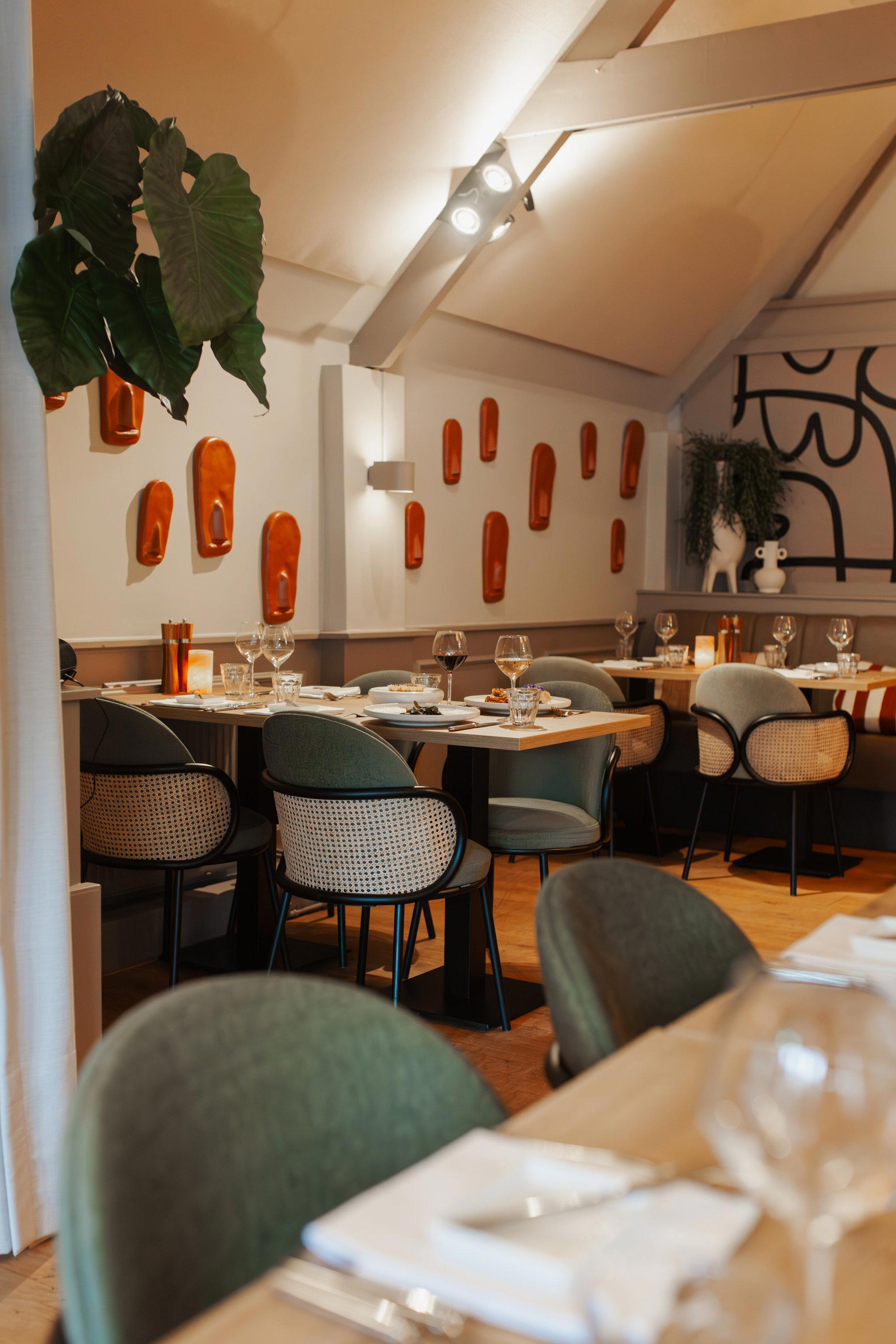 Rust Wat restaurant in Blaricum, Netherlands