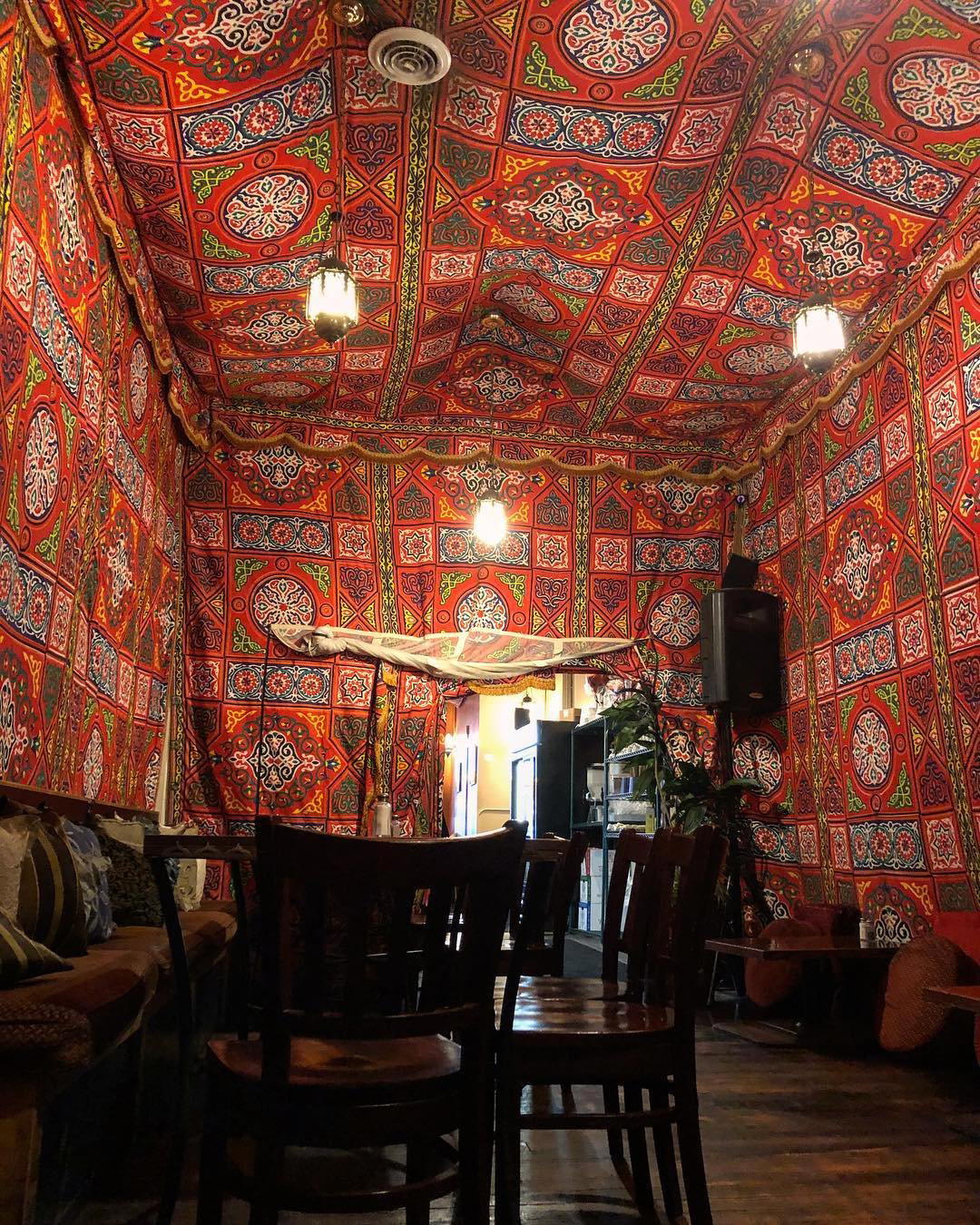 Jerusalem Garden Café restaurant in Asheville, United States