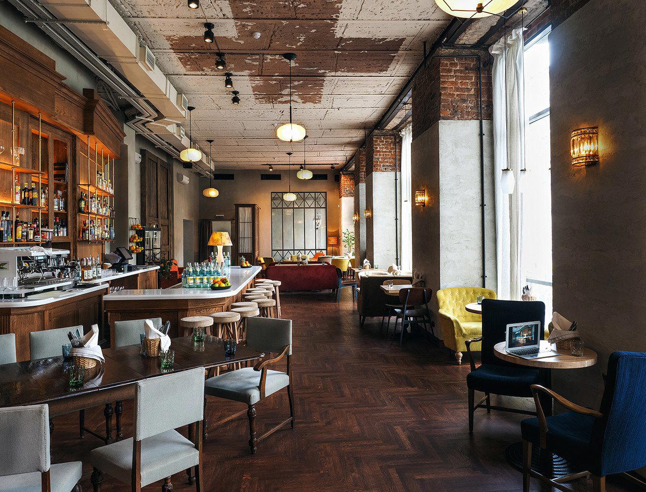 Social Club restaurant in Saint Petersburg, Russia