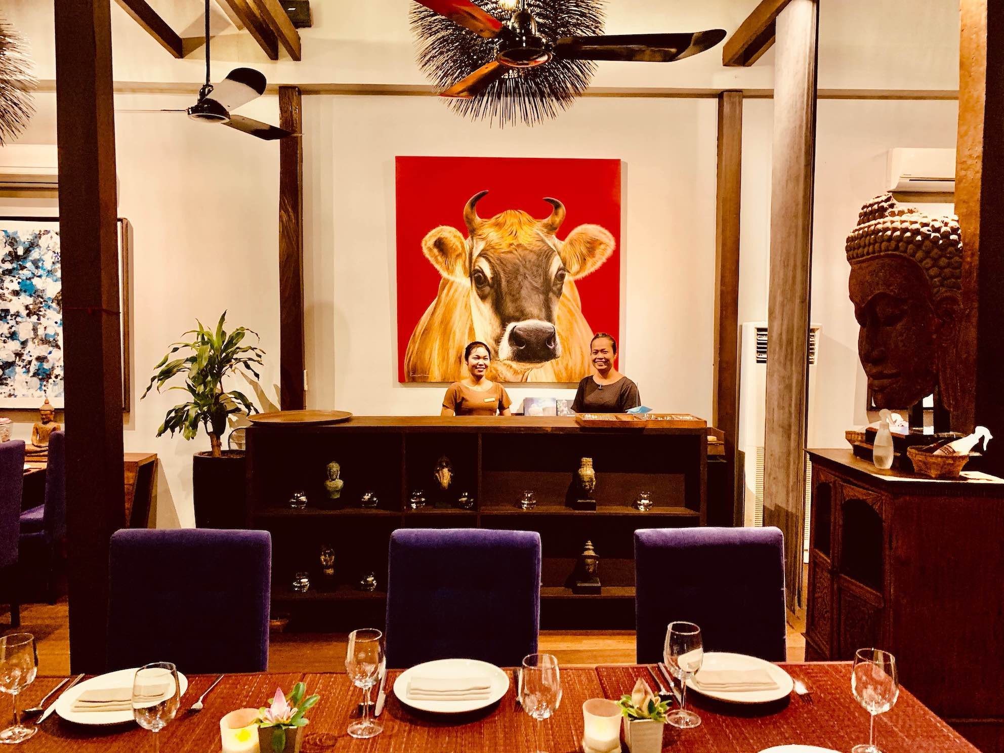 Chanrey Tree restaurant in Siem Reab, Cambodia