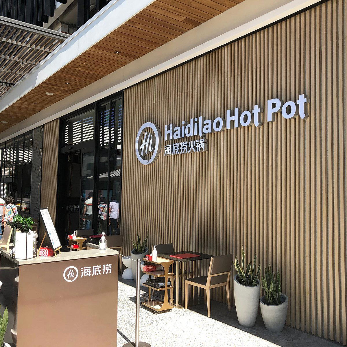 Haidilao Hot Pot restaurant in Los Angeles, United States