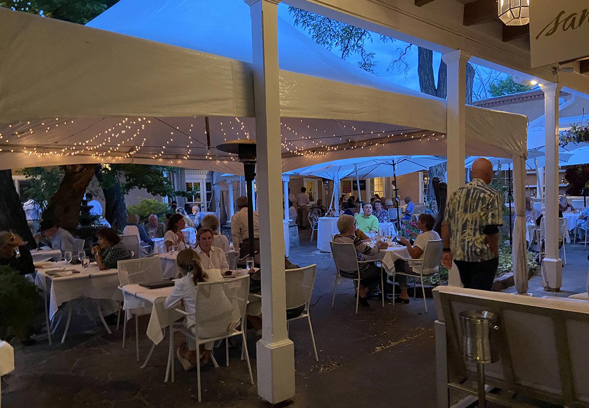 Santacafé restaurant in Santa Fe, United States