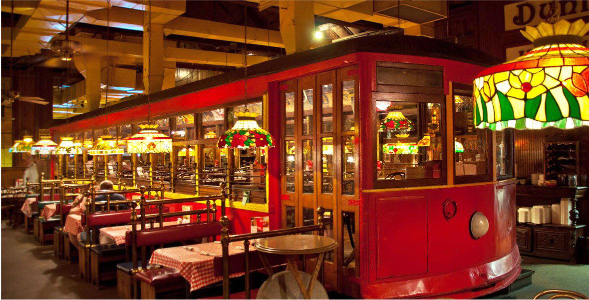 The Spaghetti Warehouse restaurant in Columbus, United States