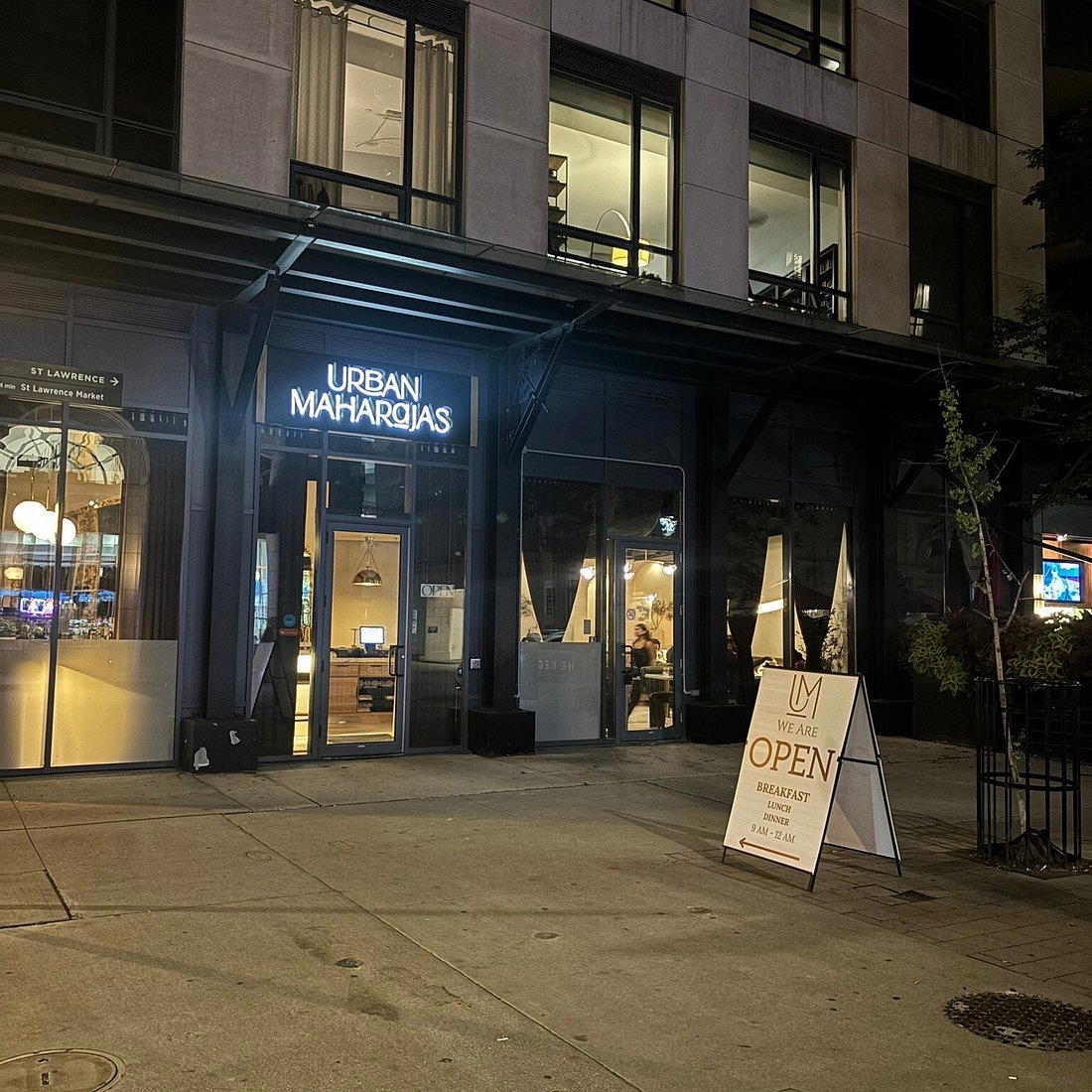 Urban Maharajas restaurant in Toronto, Canada
