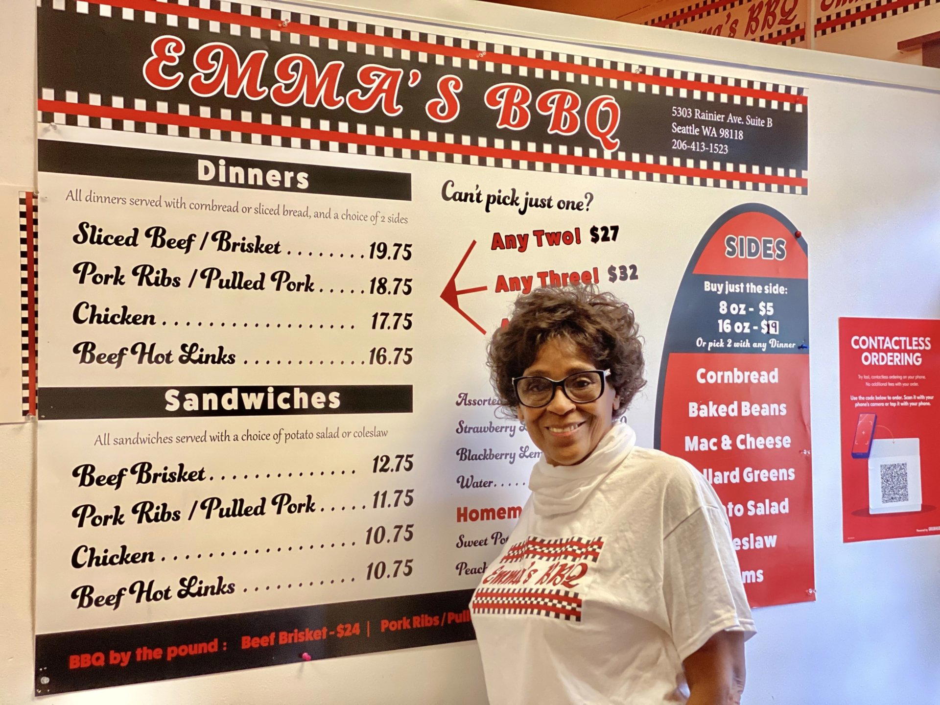 Emma's BBQ restaurant in Seattle, United States