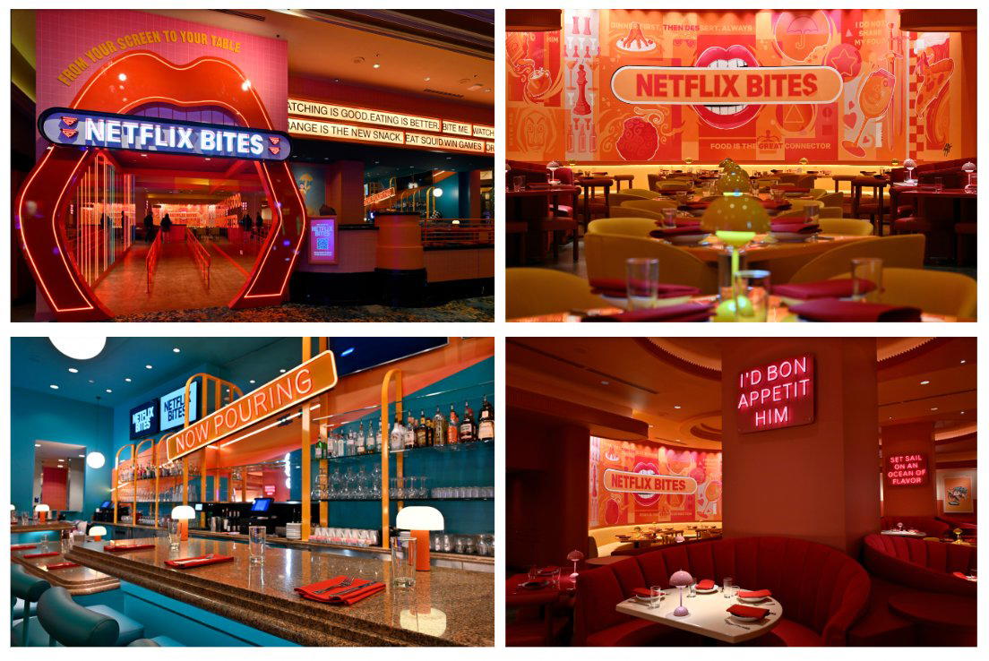 Netflix Bites restaurant in Las Vegas, United States