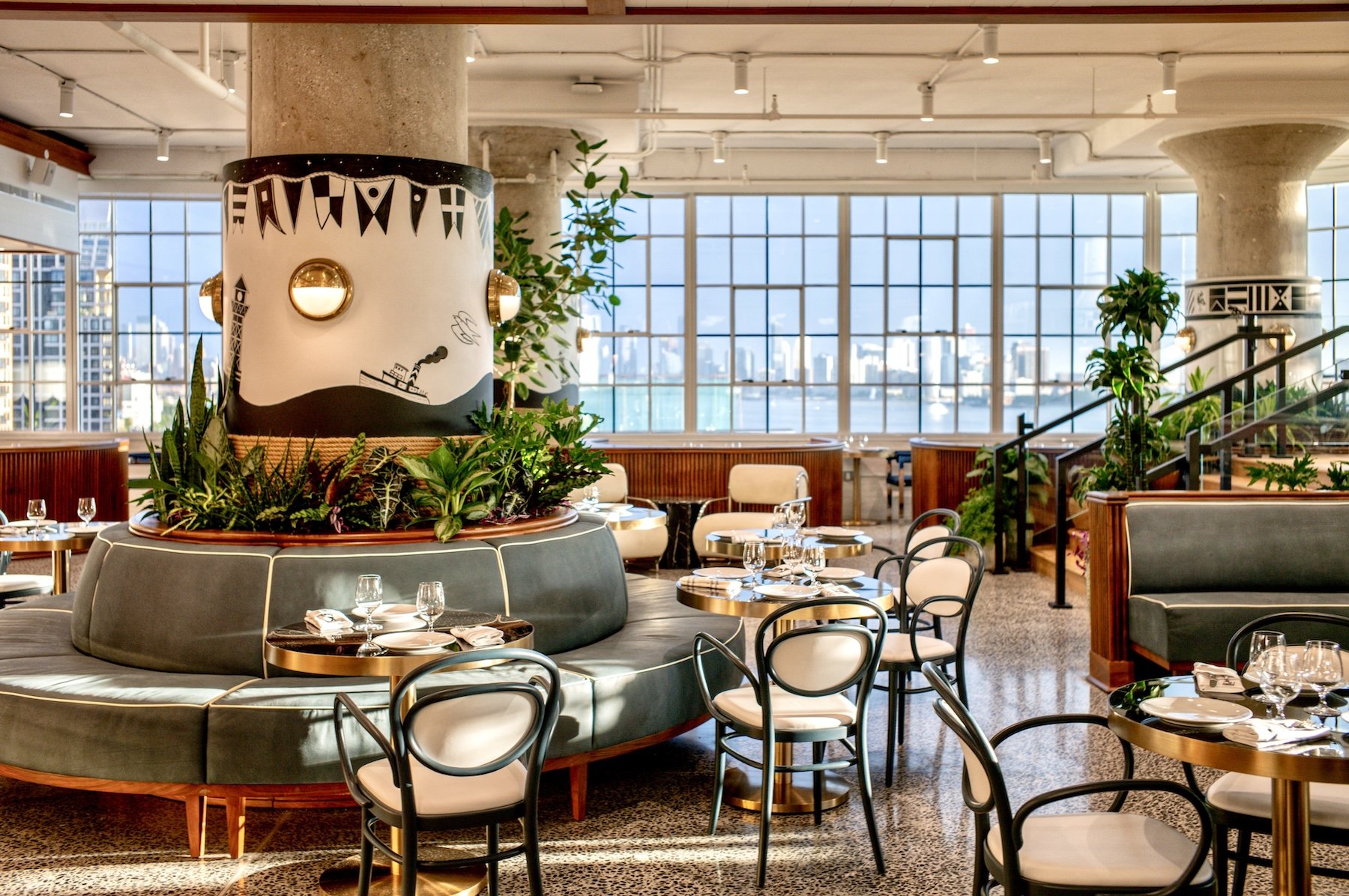 Oh-yacht (name pronounced 'oh-yacht') restaurant in New York, United States