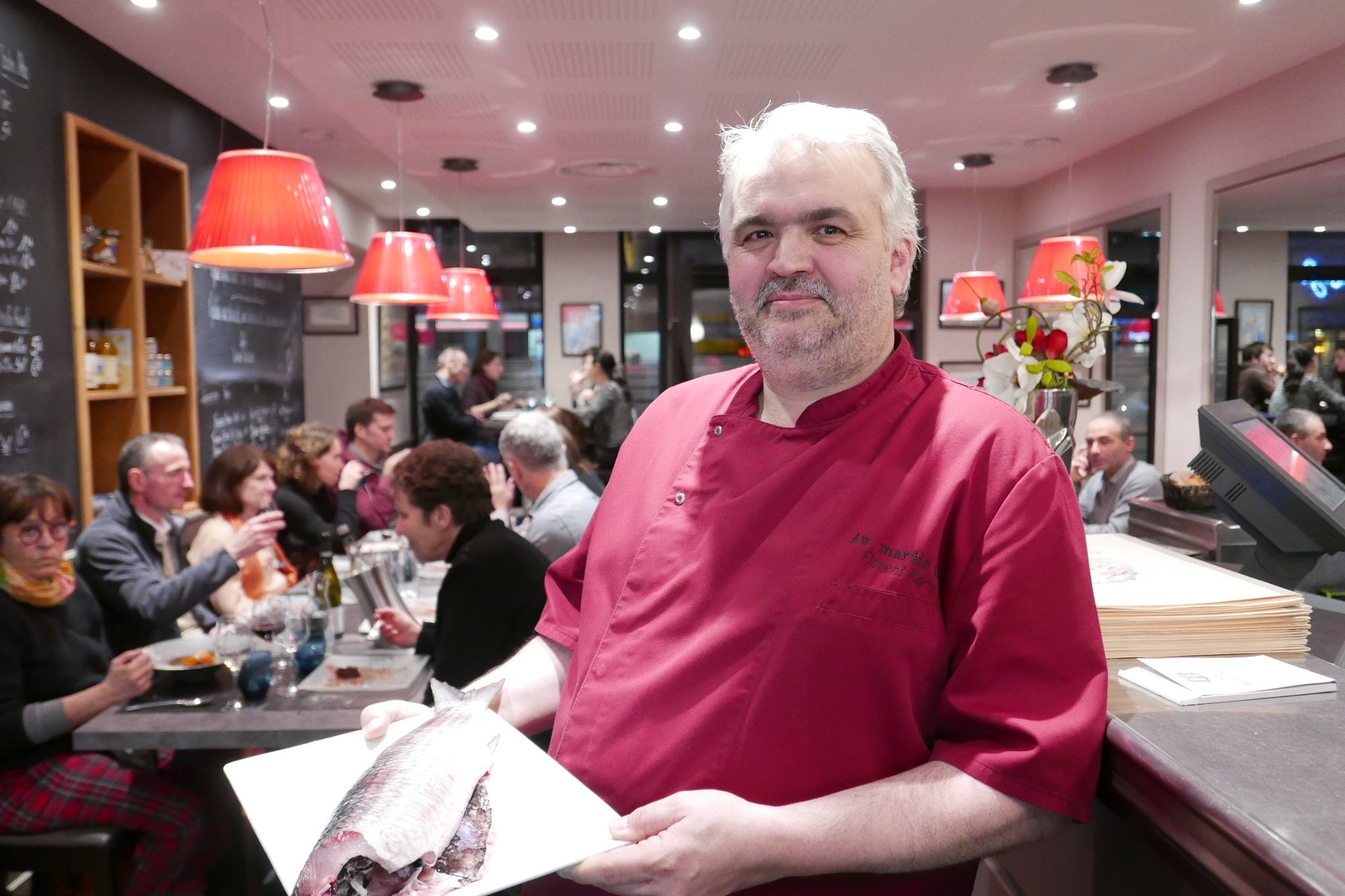 Au Martin Bleu, Restaurant in Tours