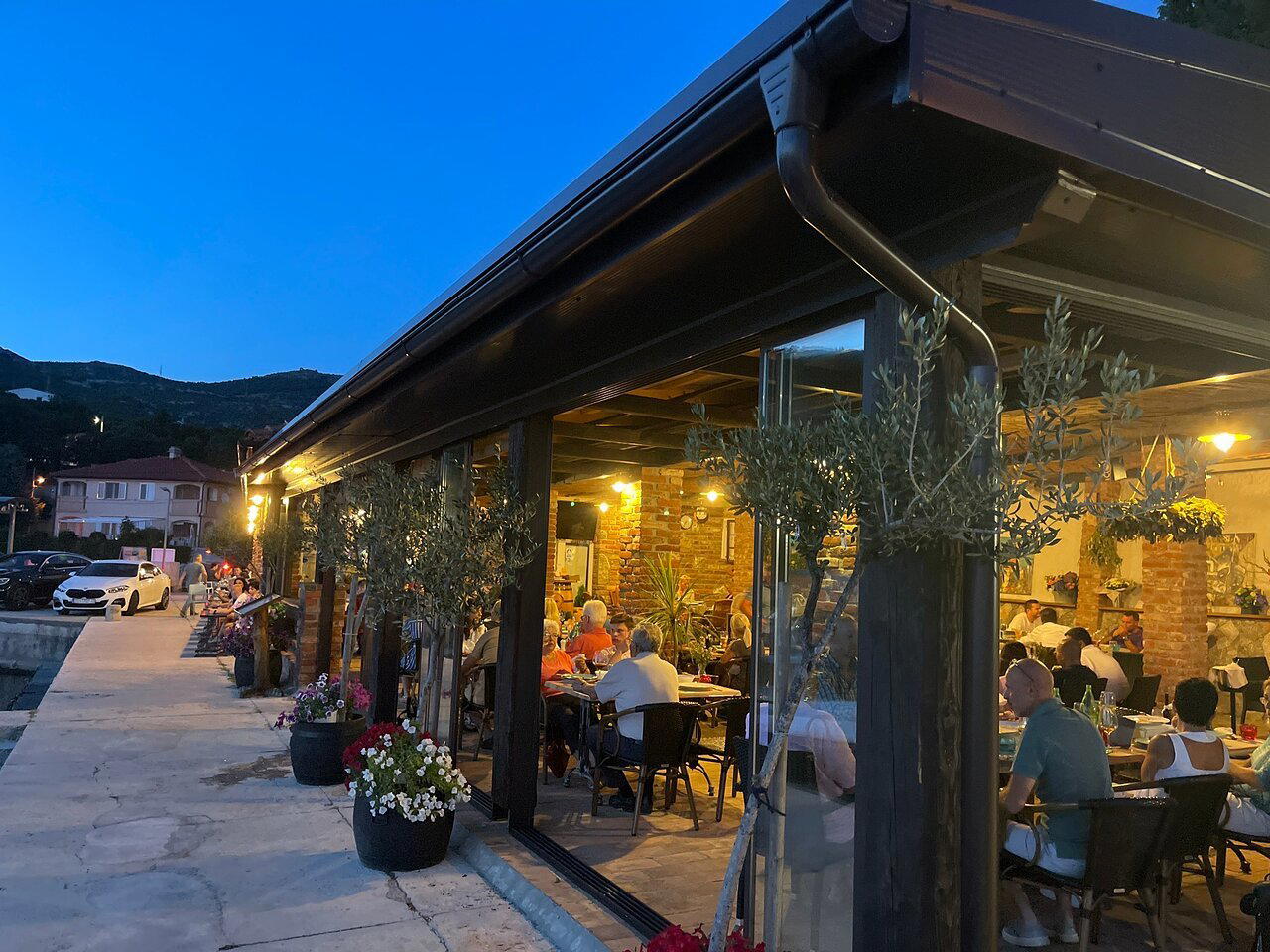 Lucija restaurant in Povile, Croatia