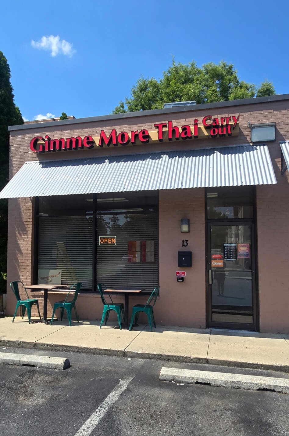 GIMME MORE THAI, Restaurant in Rockville
