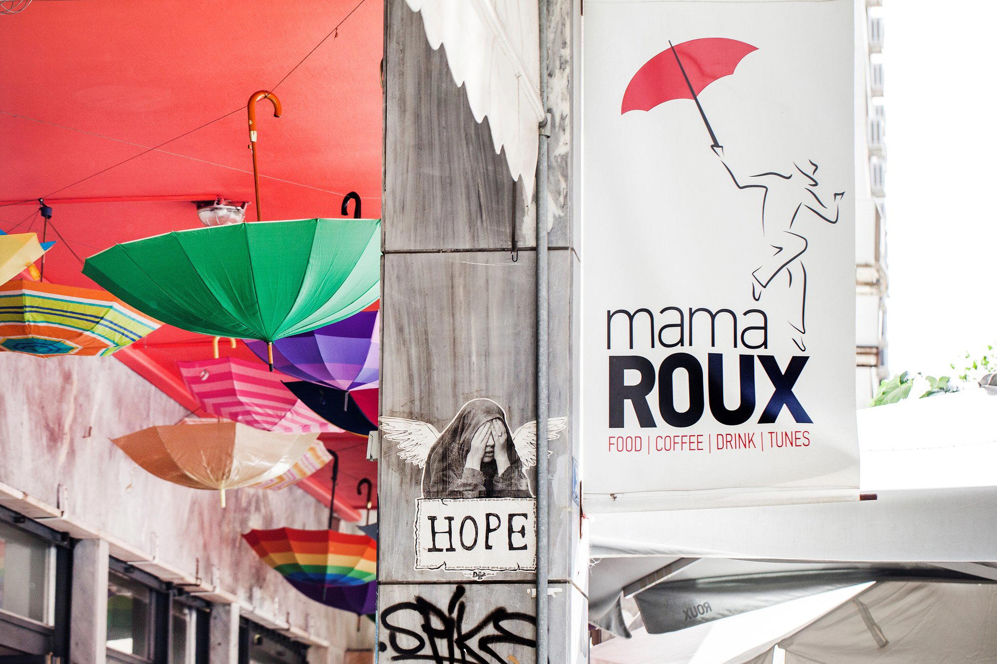 Mama Roux restaurant in Athens, Greece