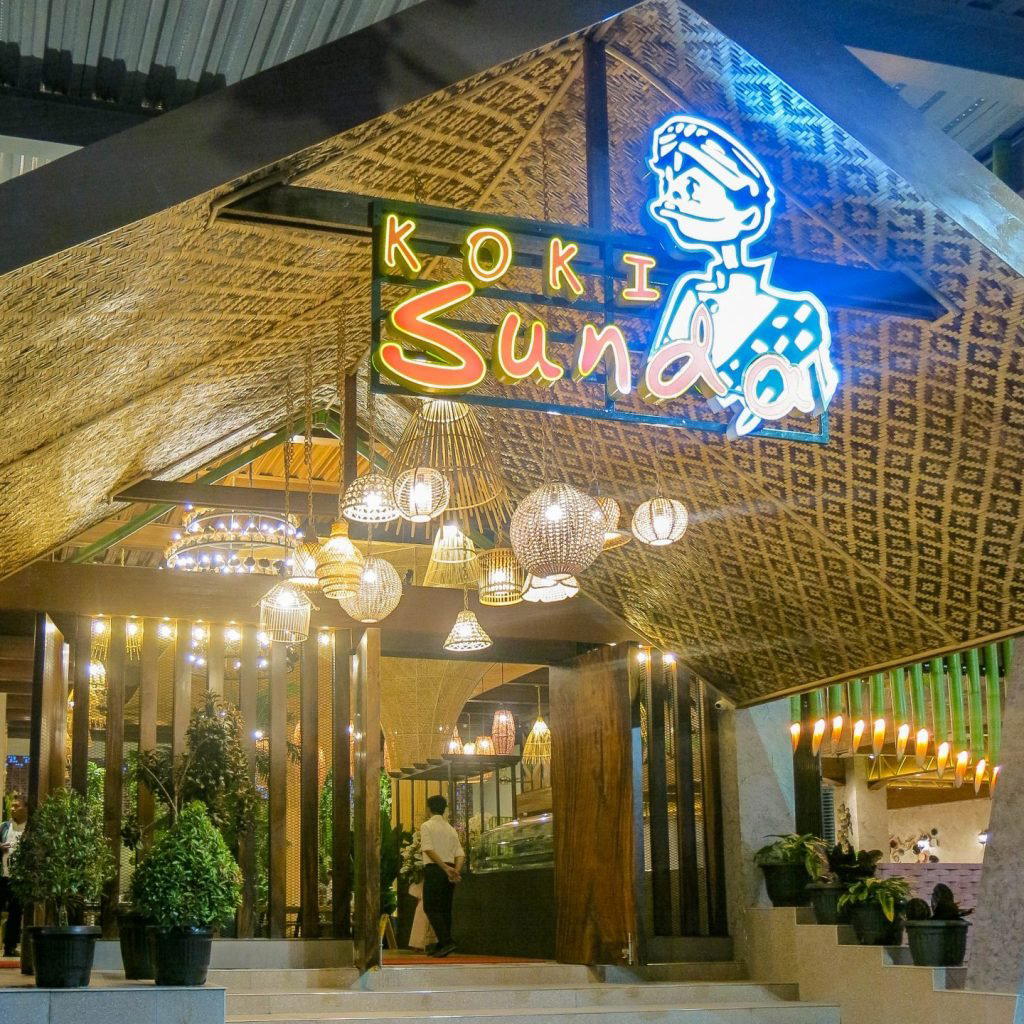Koki Sunda restaurant in Medan, Indonesia