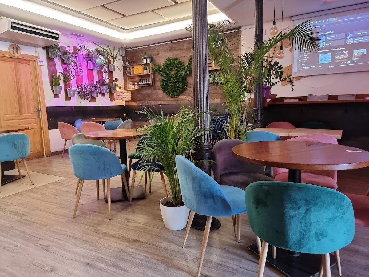 Café Tatiana restaurant in Madrid, Spain