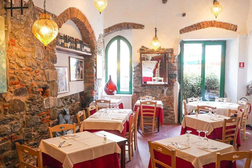 Gambero Roso restaurant in Vernazza, Italy