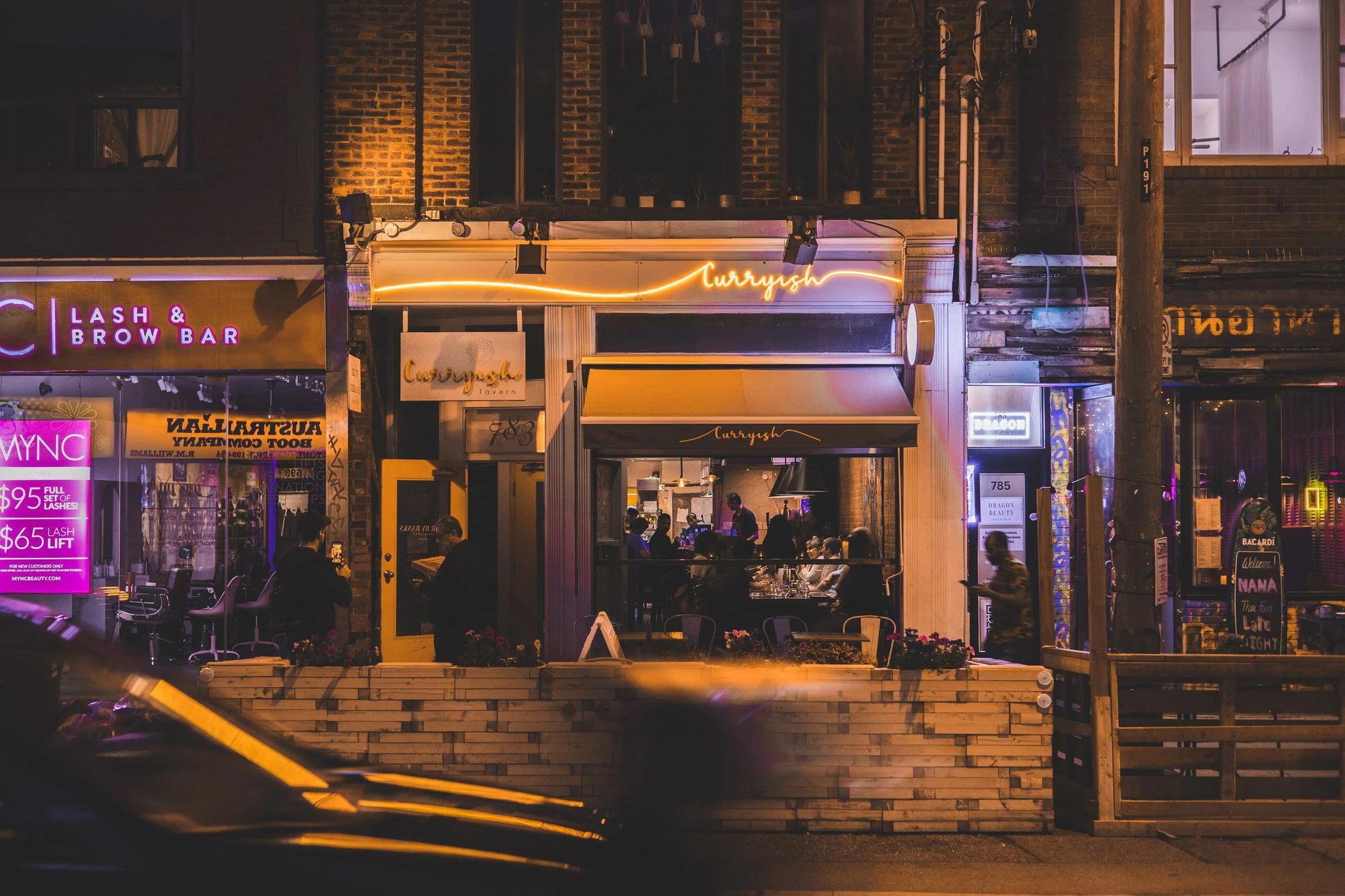 Curryish Tavern restaurant in Toronto, Canada