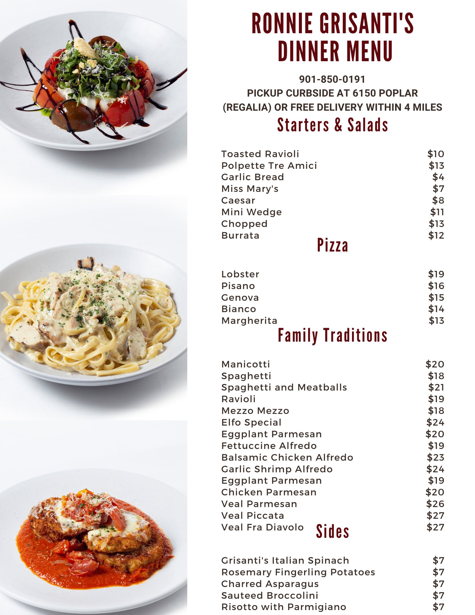 Ronnie Grisanti's, Restaurant in Memphis