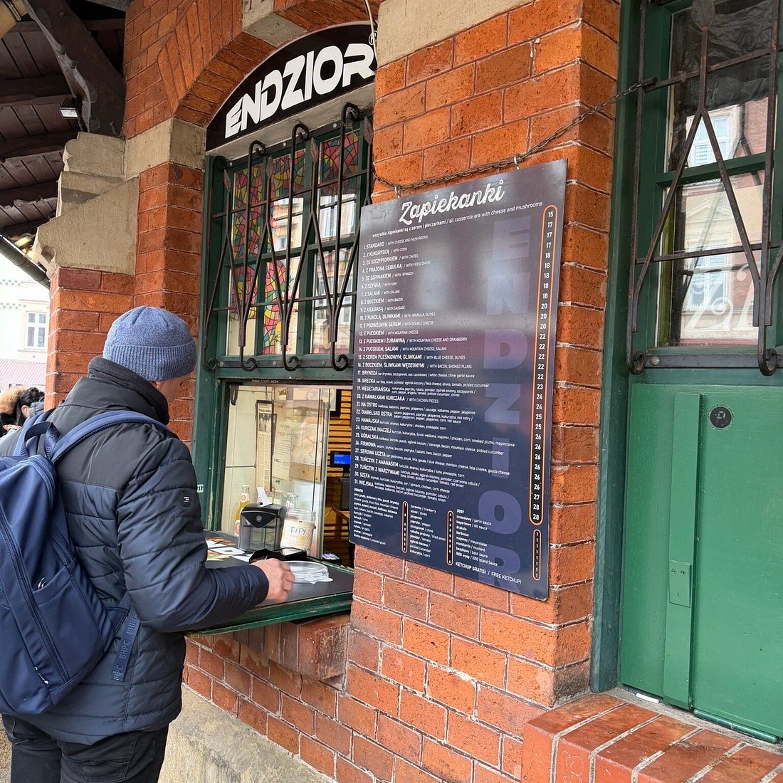 Endzior restaurant in Krakow, Poland