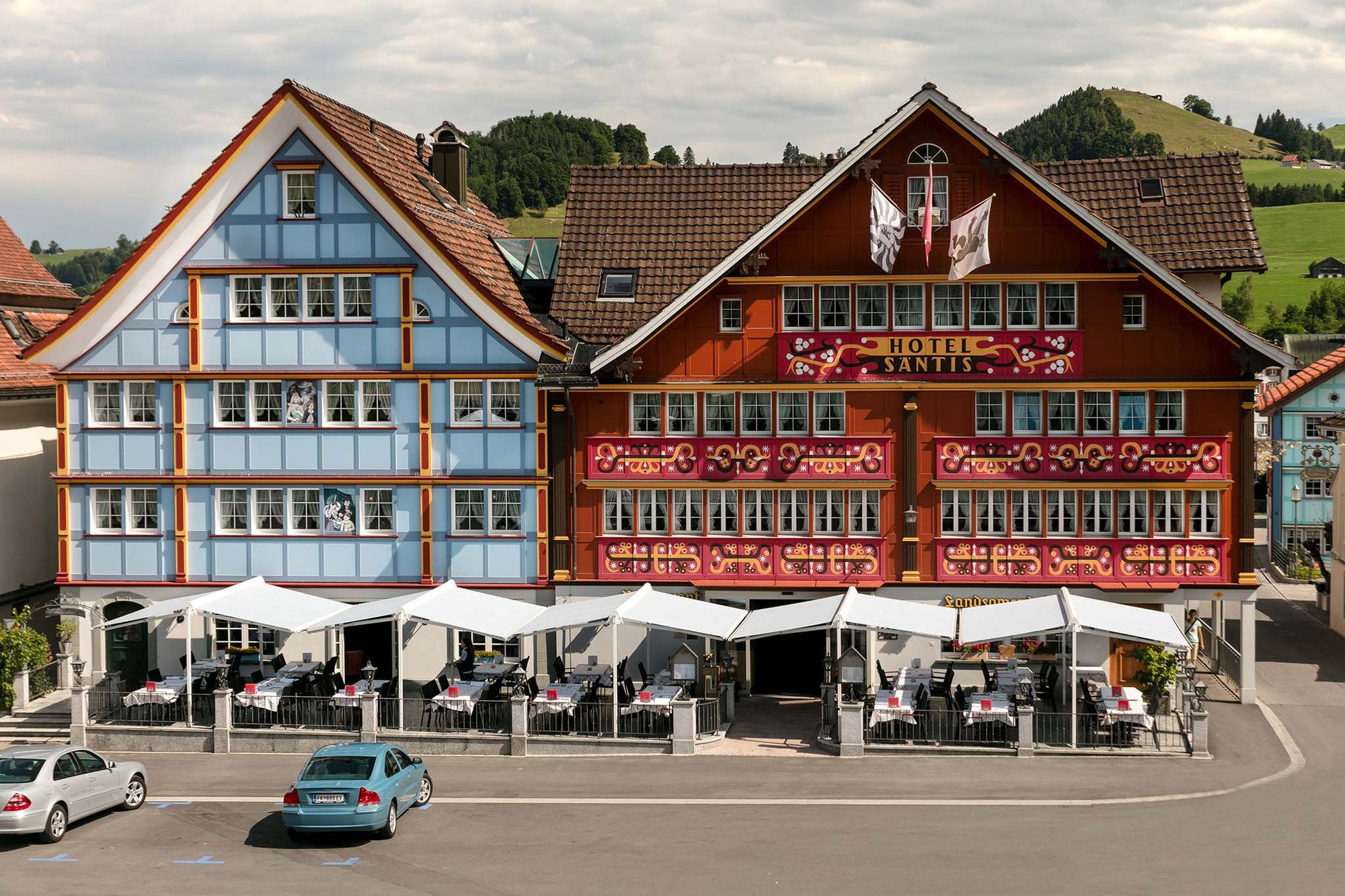 Romantik Hotel Säntis, Restaurant in Appenzell