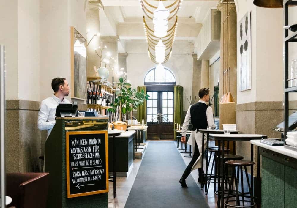 Luzette restaurant in Stockholm, Sweden