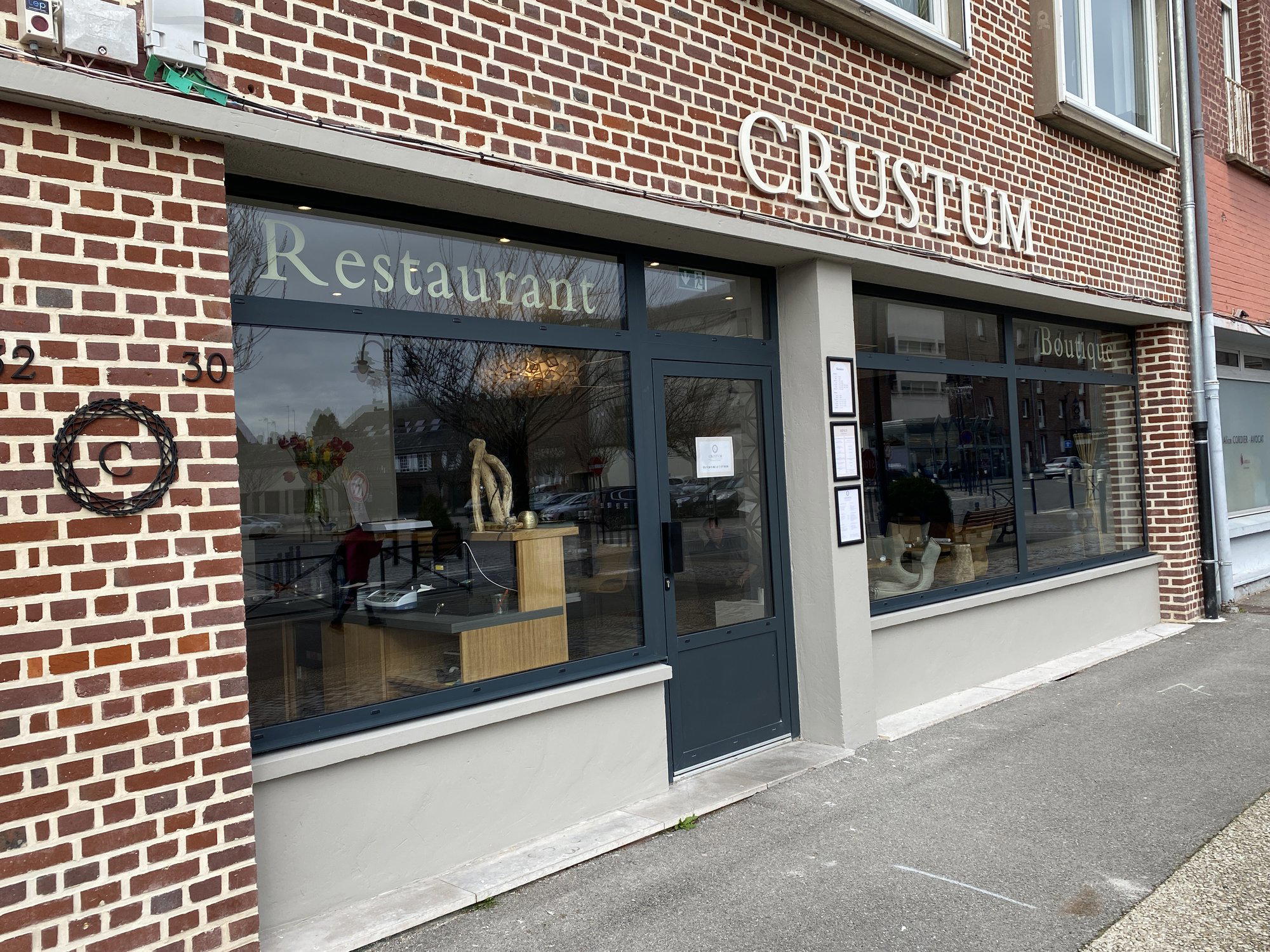 Crustum restaurant in Abbeville