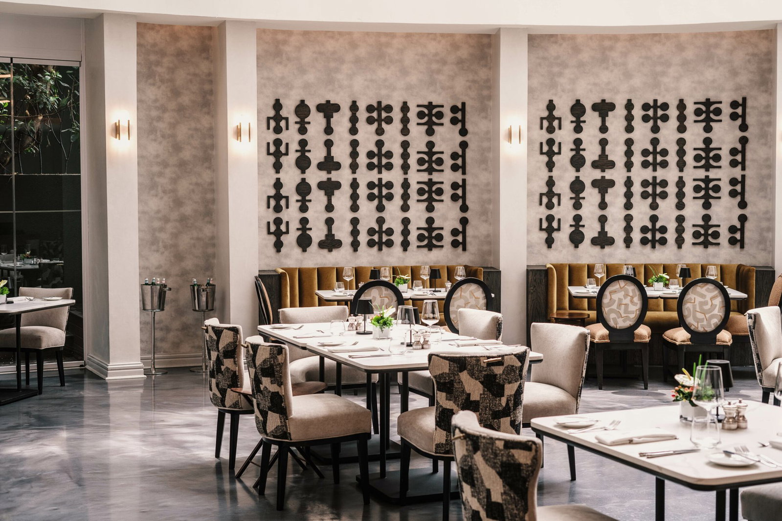 Qunu at the Saxon Hotel, Johannesburg, South Africa