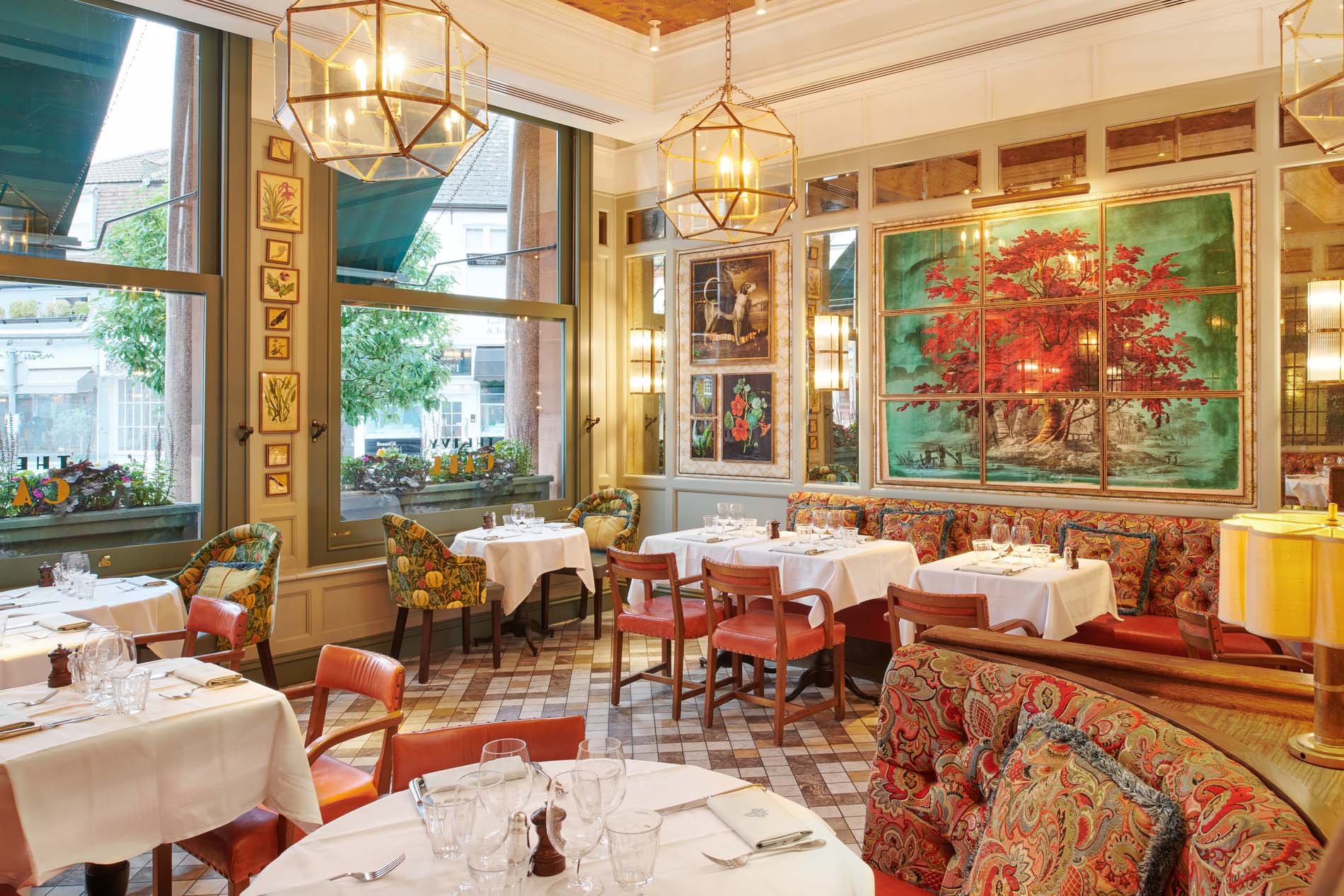 The Ivy Cafe Wimbledon Village restaurant in London, United Kingdom