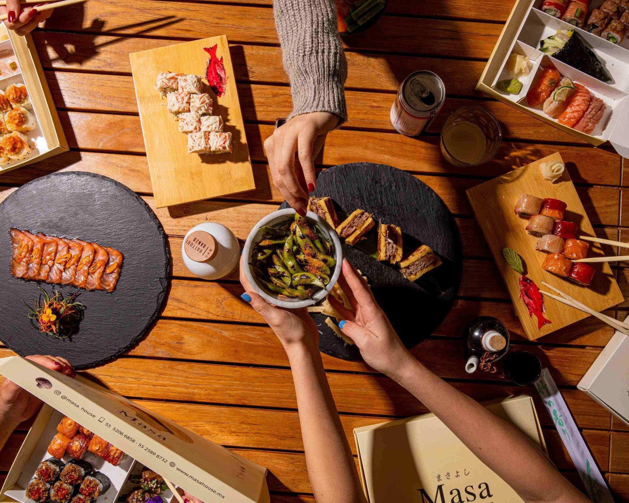 Masa House Sushi restaurant in Mexico City, Mexico