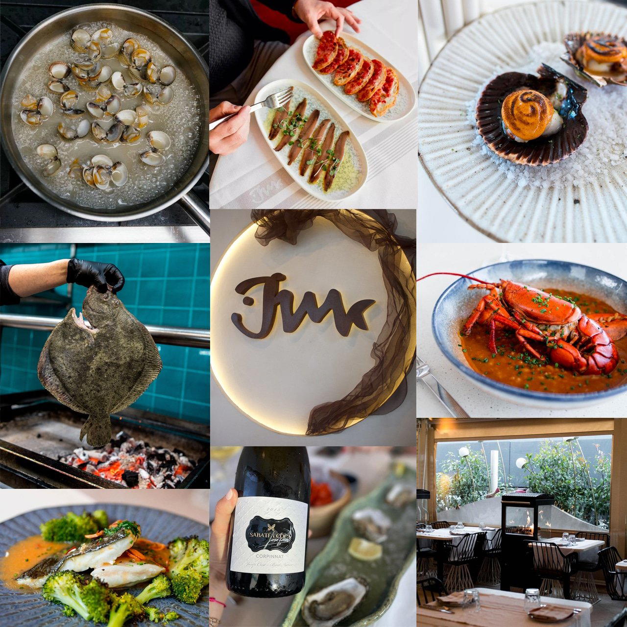 El Jardín del Mar restaurant in Madrid, Spain
