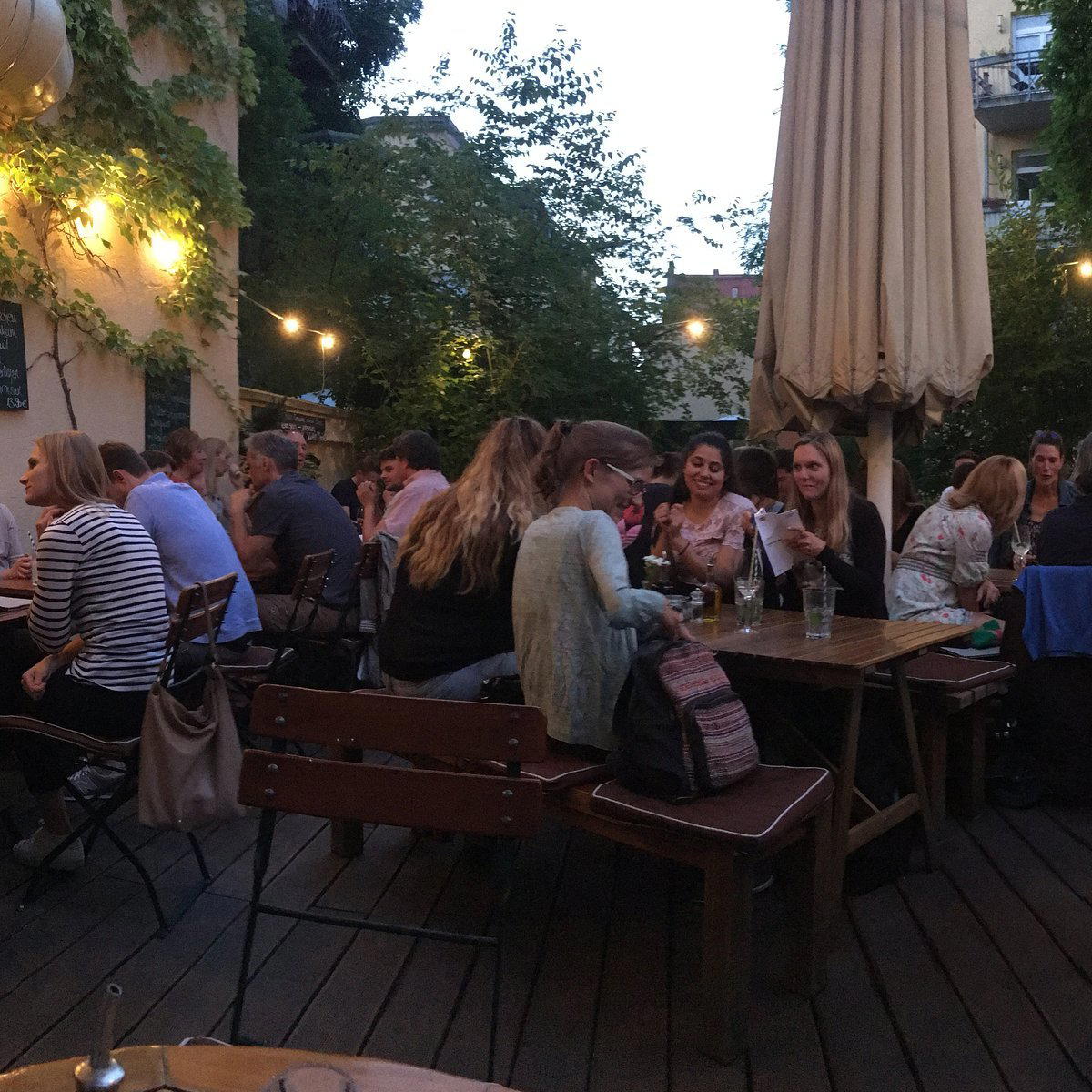 Preysinggarten restaurant in Munich, Germany