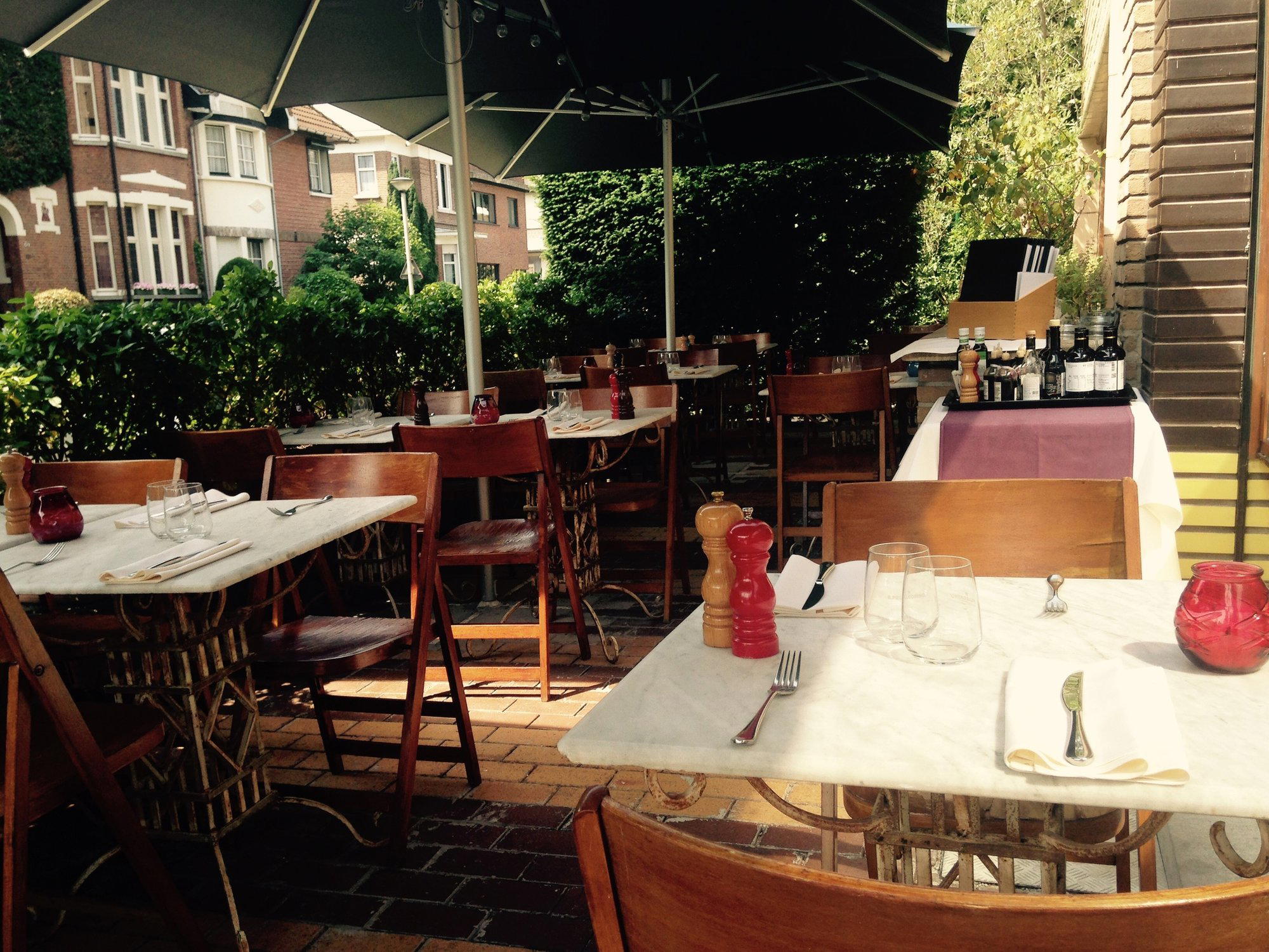 La Terrazza restaurant in Antwerp, Belgium