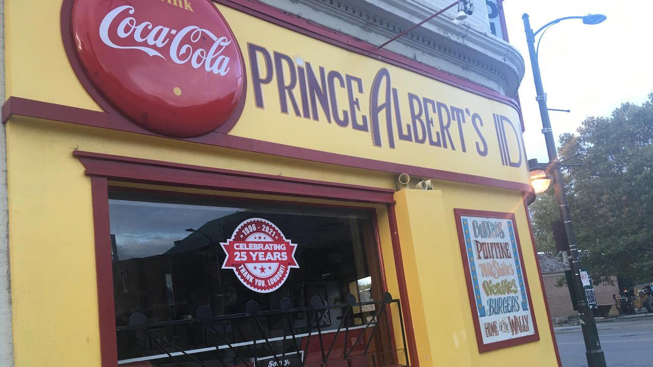 Prince Albert's Diner restaurant in London, Canada